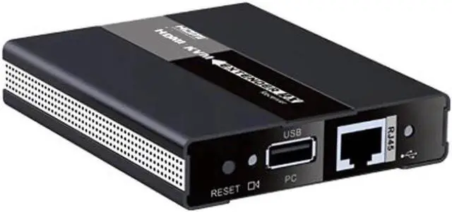 Alt view image 3 of 6 - HDMI KVM Extender Switch Over RJ45 Ethernet Network USB KVM HDMI Extension 60M POC 1080P Over CAT5e/6 For PS4 USB