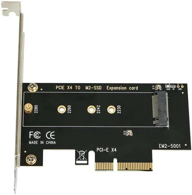 Main image of M.2 Nvme Ssd Ngff To Pcie 3.0 X4/X8/X16 Adapter Pcie To M2 Expansion Card M Key Interface Card Full Speed