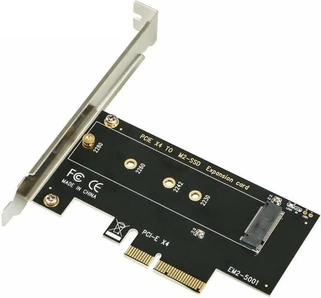 Alt view image 3 of 6 - M.2 Nvme Ssd Ngff To Pcie 3.0 X4/X8/X16 Adapter Pcie To M2 Expansion Card M Key Interface Card Full Speed