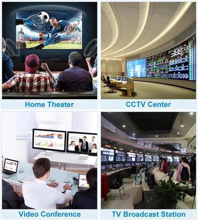 Alt view image 2 of 7 - USB 3.1 Type C to HDMI Fiber Optic Cable, 16.4ft/5M 18Gbps Ultra Speed Video Projection Cord, 4K@60hz, HDCP, 3D, Compatible with All Laptop Phones and Tablets with Type C & Thunderbolt 3 Interface