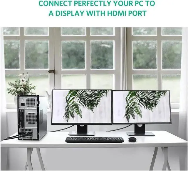 Alt view image 3 of 7 - DVI to HDMI Adapter, DVI-D 24+1Male to HDMI Female High Speed Adapter Converter Gold Plated Support 1080P for HDTV, Plasma, DVD, Projector, Computer