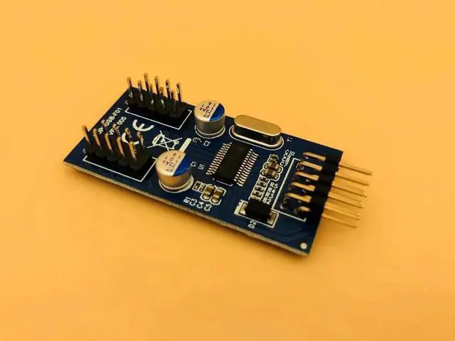 Alt view image 5 of 6 - 9pin Male 1 to 2 or 4 Female Extension Cable Card USB header Desktop 9Pin USB HUB USB 2.0 9 pin Connector Adapter Port Multilier