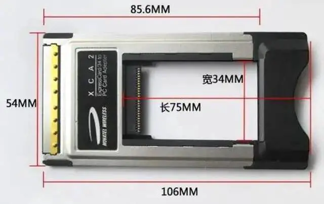 Alt view image 3 of 4 - Express Card Express to PC Card PCMCIA Adapter ExpressCard 34mm-54mm