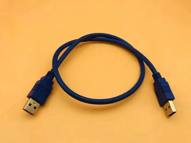 Alt view image 3 of 6 - USB 3.0 Cable 60/80/100/150cm USB to USB Cables Type A Male to Male USB3.0 Extension Cable for Antminer Bitcoin Miner Mining