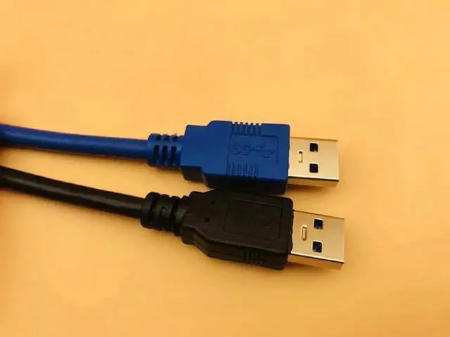Alt view image 2 of 6 - USB 3.0 Cable 60/80/100/150cm USB to USB Cables Type A Male to Male USB3.0 Extension Cable for Antminer Bitcoin Miner Mining