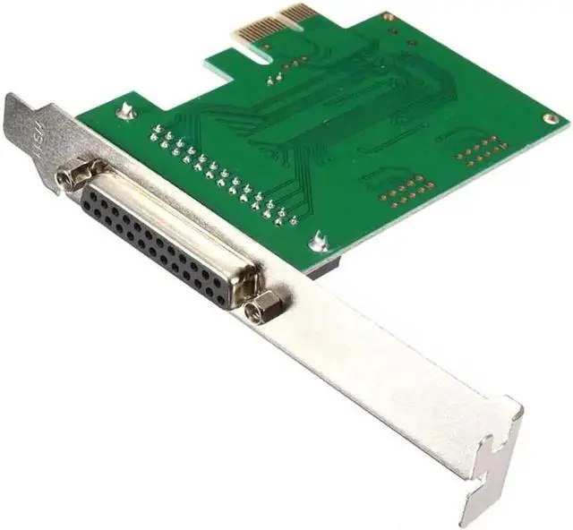 Alt view image 5 of 5 - IEEE 1284 DB25 25 Pin Parallel Port PCI E PCI Express Card Adapter for PC