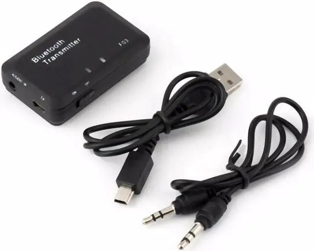 Main image of Mini TS-BT35F03 Wireless Bluetooth Audio Music Transmitter Receiver for Headset Smart TV MP3 Dongle Adapter Black