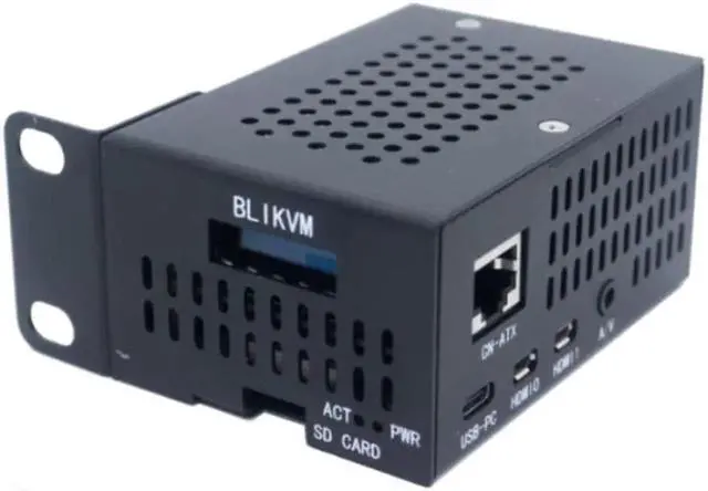 Main image of O & M Hdmicsi Remote Control with Metal Case KVM Remote Control Pikvm O & M Overip for Raspberry Pi 4