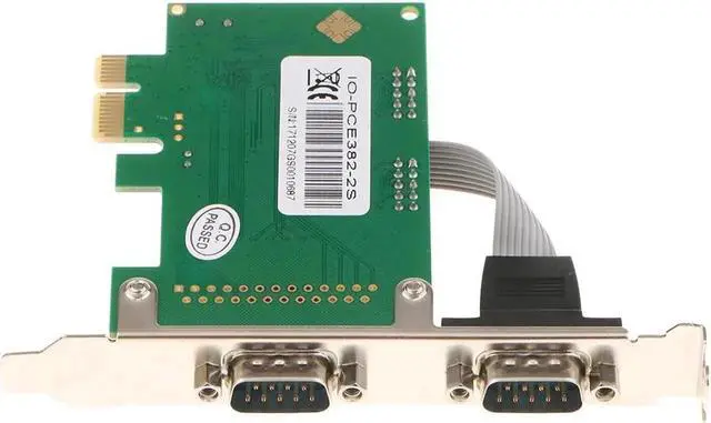Alt view image 6 of 6 - MagiDeal 2Port Pci-E Express To Rs232 Serial Expansion Card DB9 COM RS232 Converter