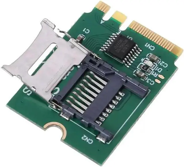 Alt view image 4 of 6 - M2 Key A.E WIFI Slot to SDHC SDXC TF Card Reader T Flash Card M.2 A+E Card Adapter Kit