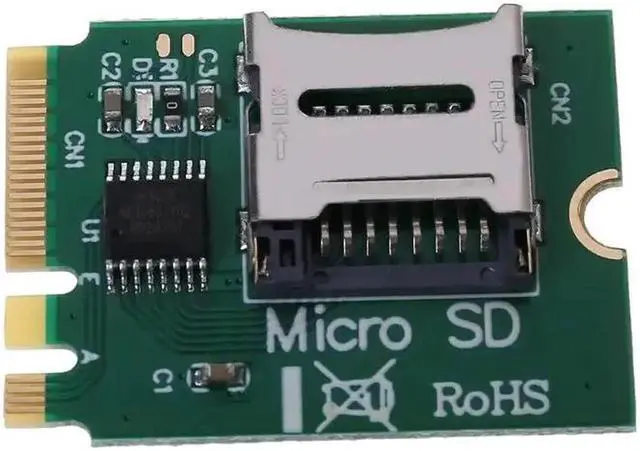Alt view image 5 of 6 - M2 Key A.E WIFI Slot to SDHC SDXC TF Card Reader T Flash Card M.2 A+E Card Adapter Kit