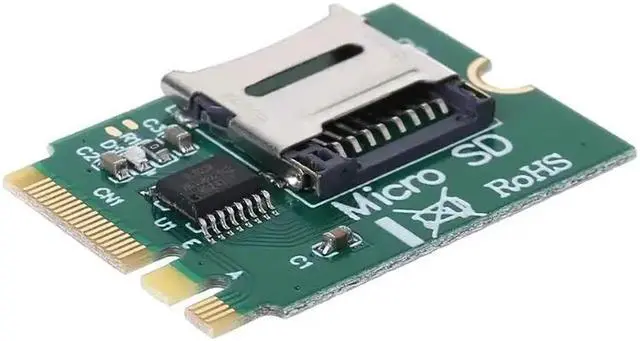 Alt view image 3 of 6 - M2 Key A.E WIFI Slot to SDHC SDXC TF Card Reader T Flash Card M.2 A+E Card Adapter Kit