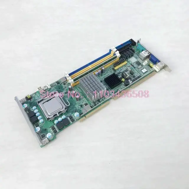 Alt view image 2 of 3 - For Advantech Integrated network Card Industrial Control Motherboard Single Network Port PCA-6194VG PCA-6194 REV.A1