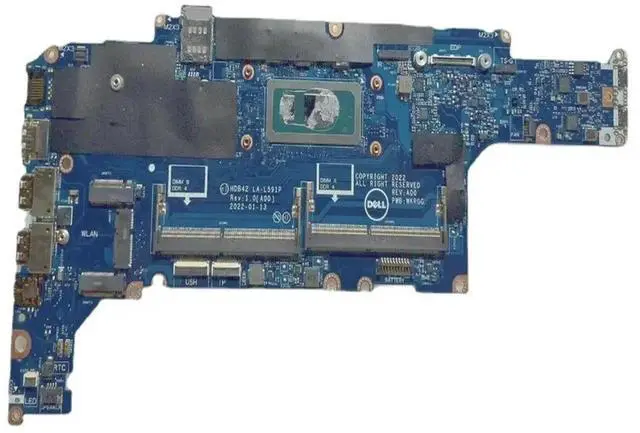 Main image of 010F01 01Y2TP 0260KT 04X33N For DEL Latitude 5430 Laptop Motherboard LA-L591P i3-1215U CPU