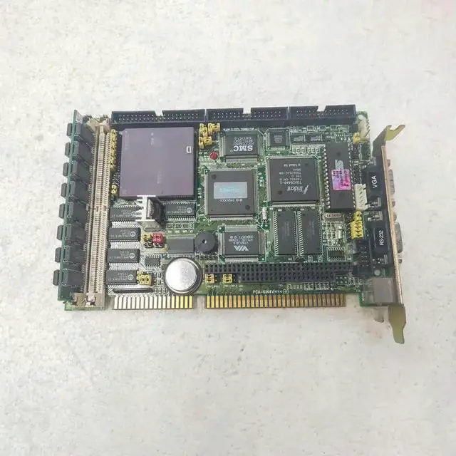 Alt view image 2 of 4 - For Advantech Industrial Computer Motherboard 486 Half-length Board PCA-6144V REV.A2