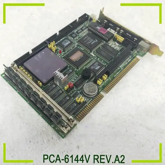 Main image of For Advantech Industrial Computer Motherboard 486 Half-length Board PCA-6144V REV.A2