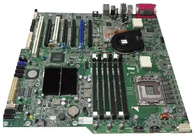 Alt view image 5 of 7 - Originate Workstation Motherboard For Precision T7500 0D881F D881F LGA1366 Good