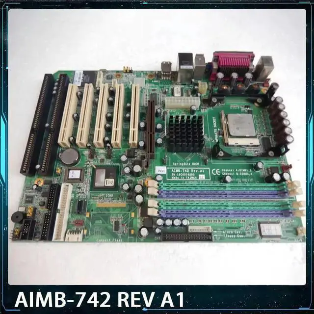 Main image of For ADVANTECH AIMB-742 REV A1 2*ISA Industrial Control Board Server Motherboard LGA478