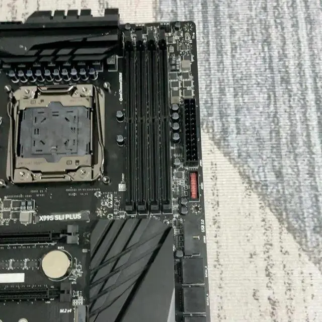 Alt view image 2 of 3 - LGA2011-3 DDR4 128G M.2 SATA3 USB3.0 PCI-E 3.0 ATX Desktop Motherboard X99S SLI PLUS For