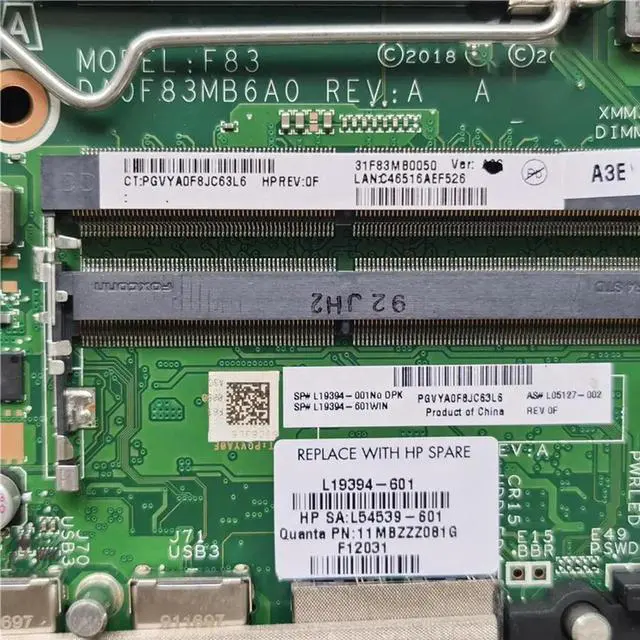 Alt view image 2 of 4 - Desktop Motherboard For EliteDesk 800 G4 DM DA0F83MB6A0 L19394-001 Good