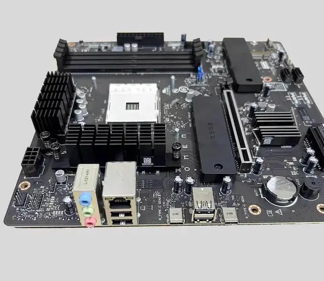 Alt view image 3 of 3 - Desktop Motherboard For OMEN 25L GT12 B550 M-AT AM4 M84195-001 M22426-001 Good