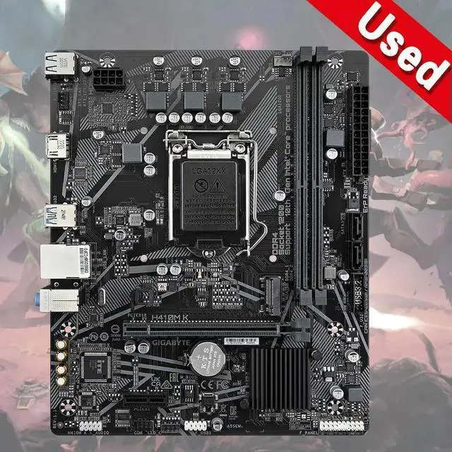 Main image of H410M-K Desktop H410 H410M DDR4 Motherboard A 1200 i7/i5/i3 USB3.0 M.2 SATA3