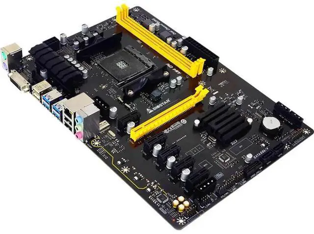 Alt view image 3 of 4 - Dedicated Motherboard For TB350-BTC AM4 6*PCI-E A6 9500 TB85 TB250 VER 6.0 Test, Good