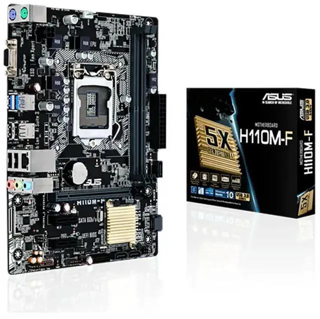 Main image of H110M-F A1151 pin desktop computer motherboard M-ATX small board support DDR4
