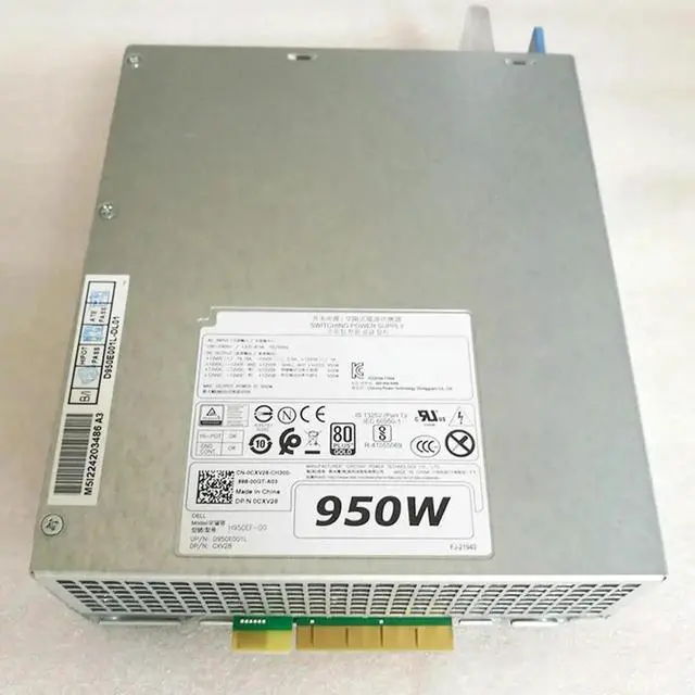 Alt view image 2 of 3 - For T5820 T7820 T7920 950W Workstation Power Supply H950EF-00 D950EF-00 AC950EF-00 CXV28 WGCH4 0CXV28 0WGCH4