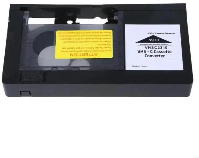 Alt view image 3 of 3 - VHS C Video Cassette Adapter Motorized Transfer System for VHS Playback