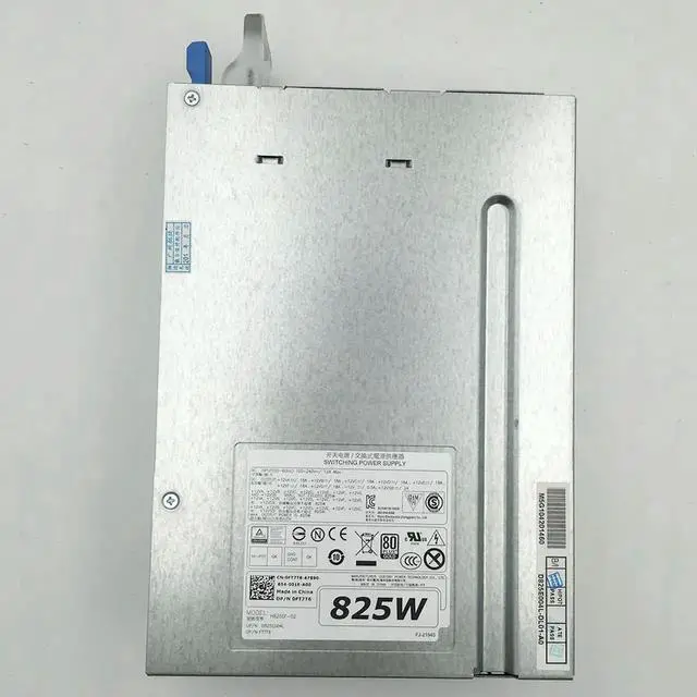 Alt view image 4 of 6 - H825EF-02 For Workstation Power Supply T7910 T5810 T7810 T7610 W1FJK 0FT7T6 825W