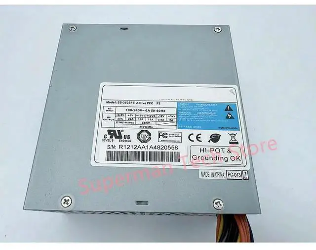 Alt view image 3 of 3 - M-ATX SFX Active power supply For MICRO small case SS-350SFE 350W