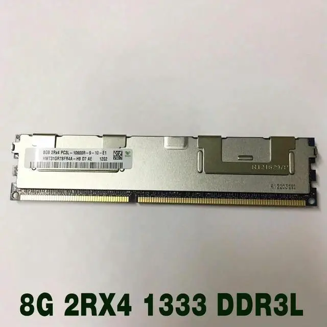 Main image of 1 Pcs For SK Hynix RAM 8GB PC3L-10600R REG HMT31GR7BFR4A-H9 Memory Fast Ship 8G 2RX4 1333 DDR3L
