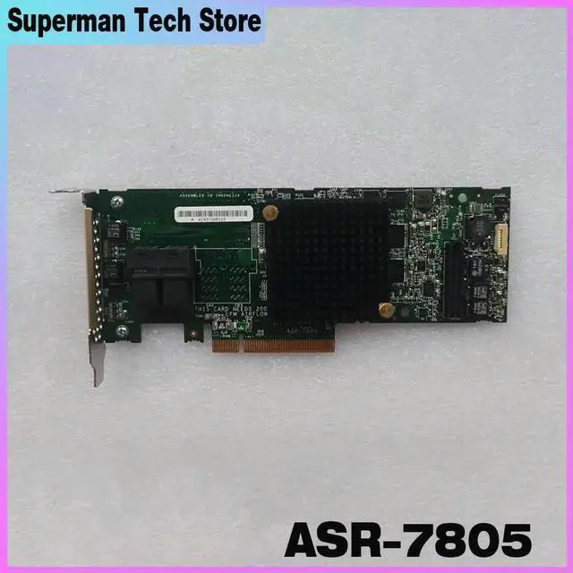 Main image of For Adaptec ASR-7805 SAS/SATA Disk array expansion card 12GB/S 1G cache PCIE*8 ASR7805
