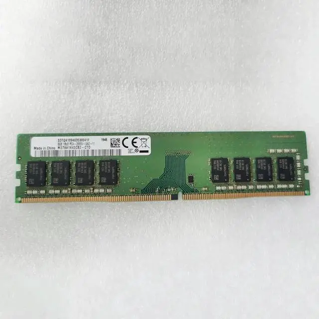 Alt view image 3 of 3 - RAM 8GB DDR4 2666MHz M378A1K43CB2-CTD 1RX8 PC4-2666V Memory For
