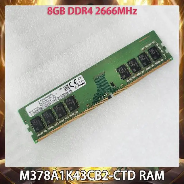 Main image of RAM 8GB DDR4 2666MHz M378A1K43CB2-CTD 1RX8 PC4-2666V Memory For
