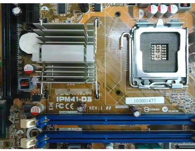 Alt view image 2 of 3 - Desktop Motherboard For PEGATRON For IPM41-D3 G41 DDR3 LGA 775