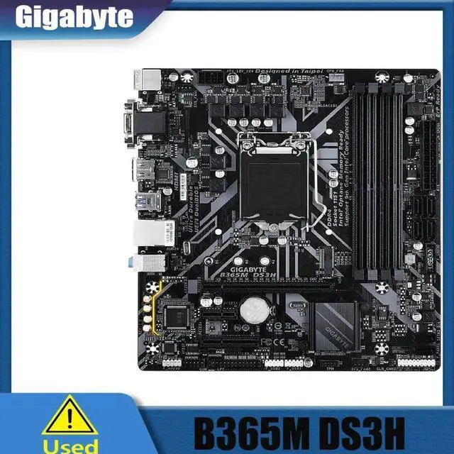 Main image of B365M DS3H Gaming Motherboard Supports 9th and 8th Gen Core Processors with B365 Chipset A 1151 Socket