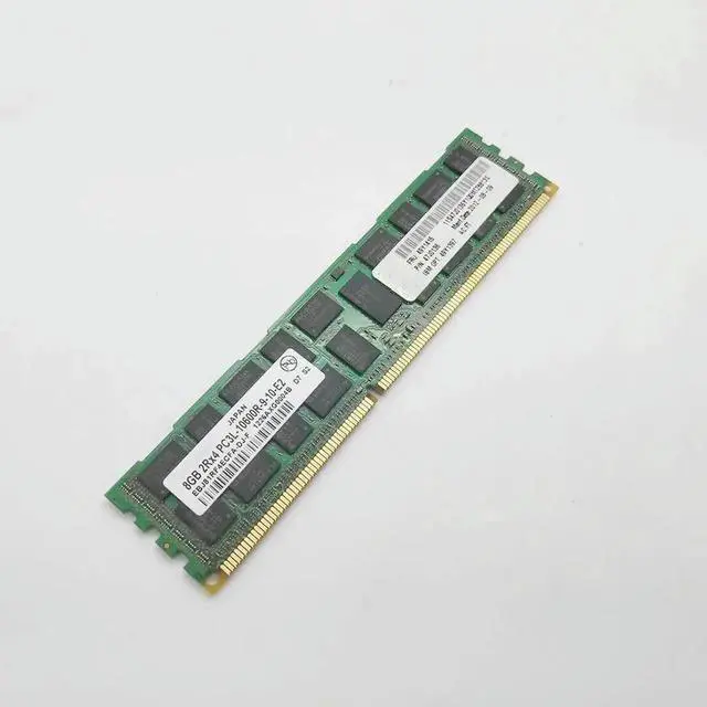 Alt view image 3 of 4 - 1 pcs For RAM X3300 M4 X3500 M3 M4 X3650 X3550 M2 M3 49Y1415 49Y1416 47J0136 Server Memory 8GB DDR3 1333 REG