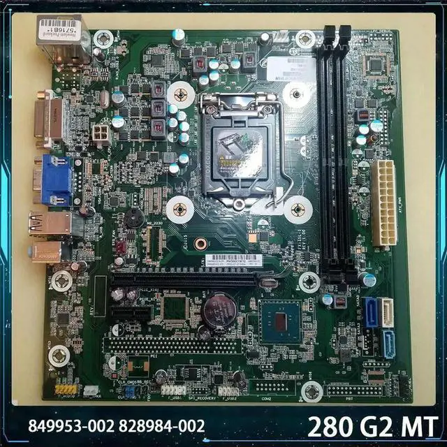 Alt view image 2 of 3 - 849953-002 828984-002 For H-P 280 G2 MT Motherboard LGA1151 H110