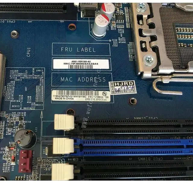 Alt view image 4 of 7 - Workstation Motherboard For ThinkStation S30 V2 03T6734 03T6736 VER:2.0 Good