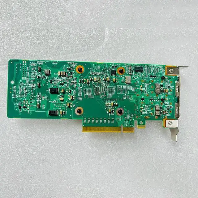 Alt view image 2 of 4 - For SP333 Dual 10-Gigabit Optical Fiber Network Adapter For Mellanox MT27712A0 MCX4121A 02311WTS