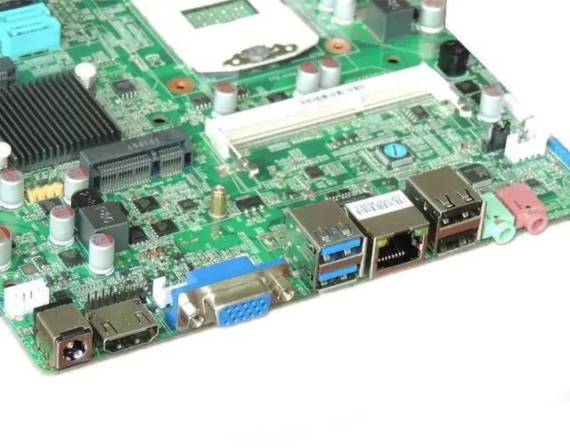 Alt view image 4 of 4 - All-in-One Motherboard For ITX-ATM87 V1.32 HM87 LGA946 30 PIN Test,Good