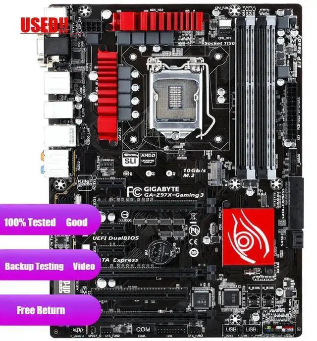 Main image of GA-Z97X-Gaming 3 A 1150 DDR3 Z97X-Gaming 3 USB2.0 USB3.0 32GB Z97 desktop motherboard