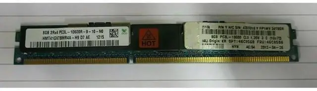 Alt view image 3 of 3 - For RAM HS22 HS23 46C0568 46C0580 ECC VLP Server Memory Fast Ship 8GB DDR3 1333