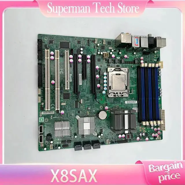 Main image of For X8SAX industrial control equipment motherboard REV: version 2.00 single-channel X58 motherboard