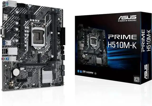 Main image of A 1200 PRIME H510M-K H510 Motherboard PCI-E 4.0 2 DDR4 64GB 4 SATA III Micro ATX Motherboard 1200 USB3.2