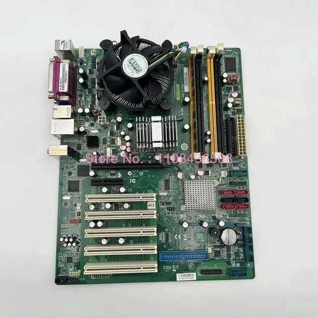Alt view image 2 of 3 - For ADLINK 08GSAQ96501102 Industrial Computer Motherboard M-302