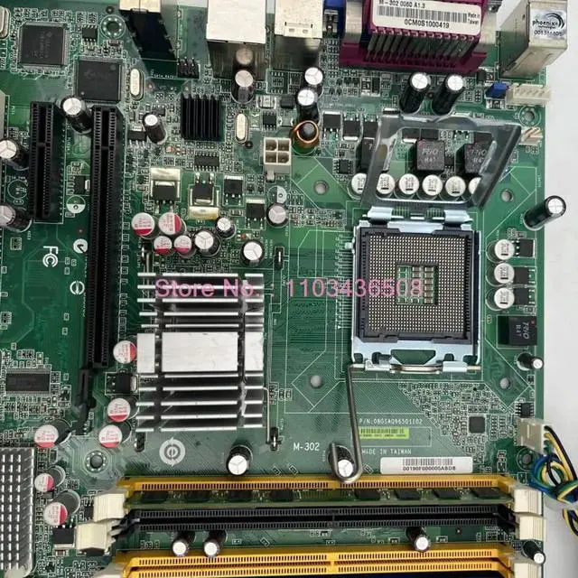 Alt view image 3 of 3 - For ADLINK 08GSAQ96501102 Industrial Computer Motherboard M-302