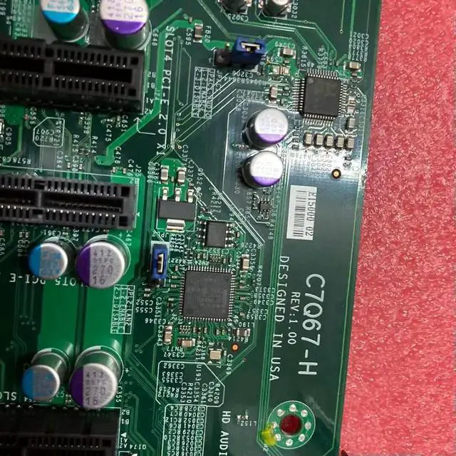 Alt view image 2 of 4 - For Embedded Desktop Motherboard 2nd Generation Core i3 i5 i7 Series LGA1155 DDR3-1333MHz C7Q67-H